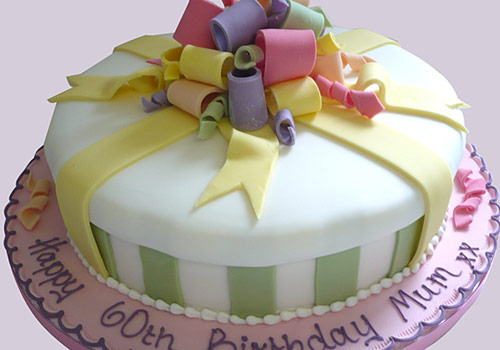 60th Birthday Cak